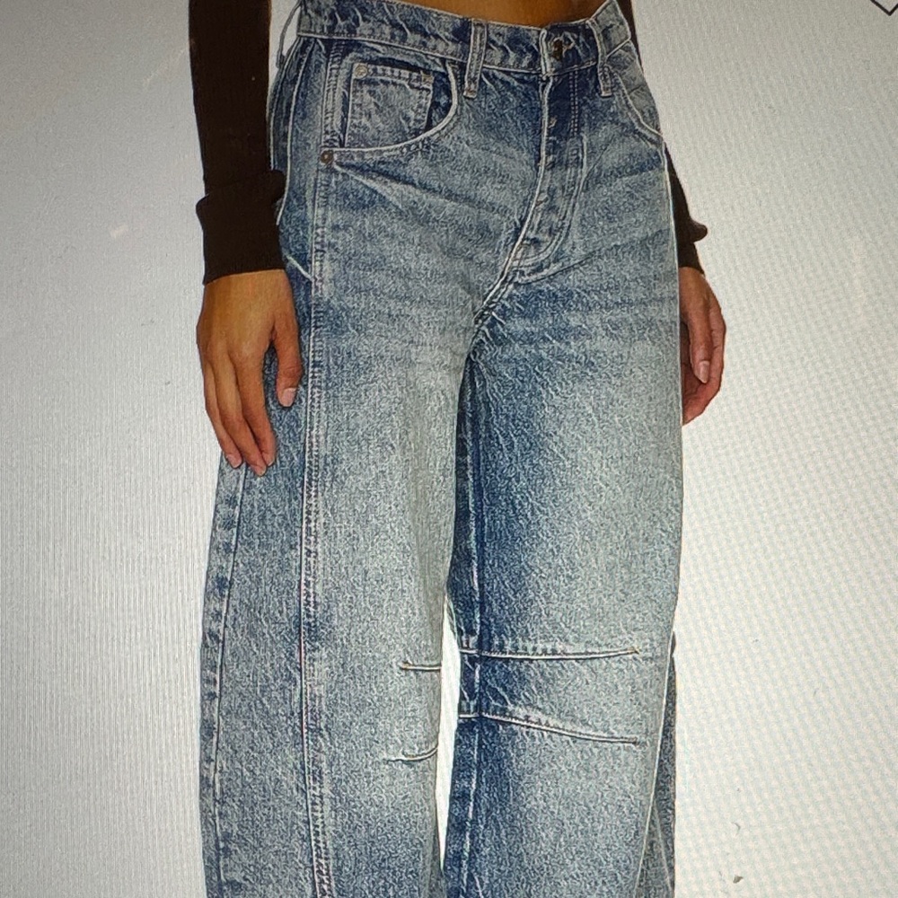 We The Free Light Blue Flare Jeans